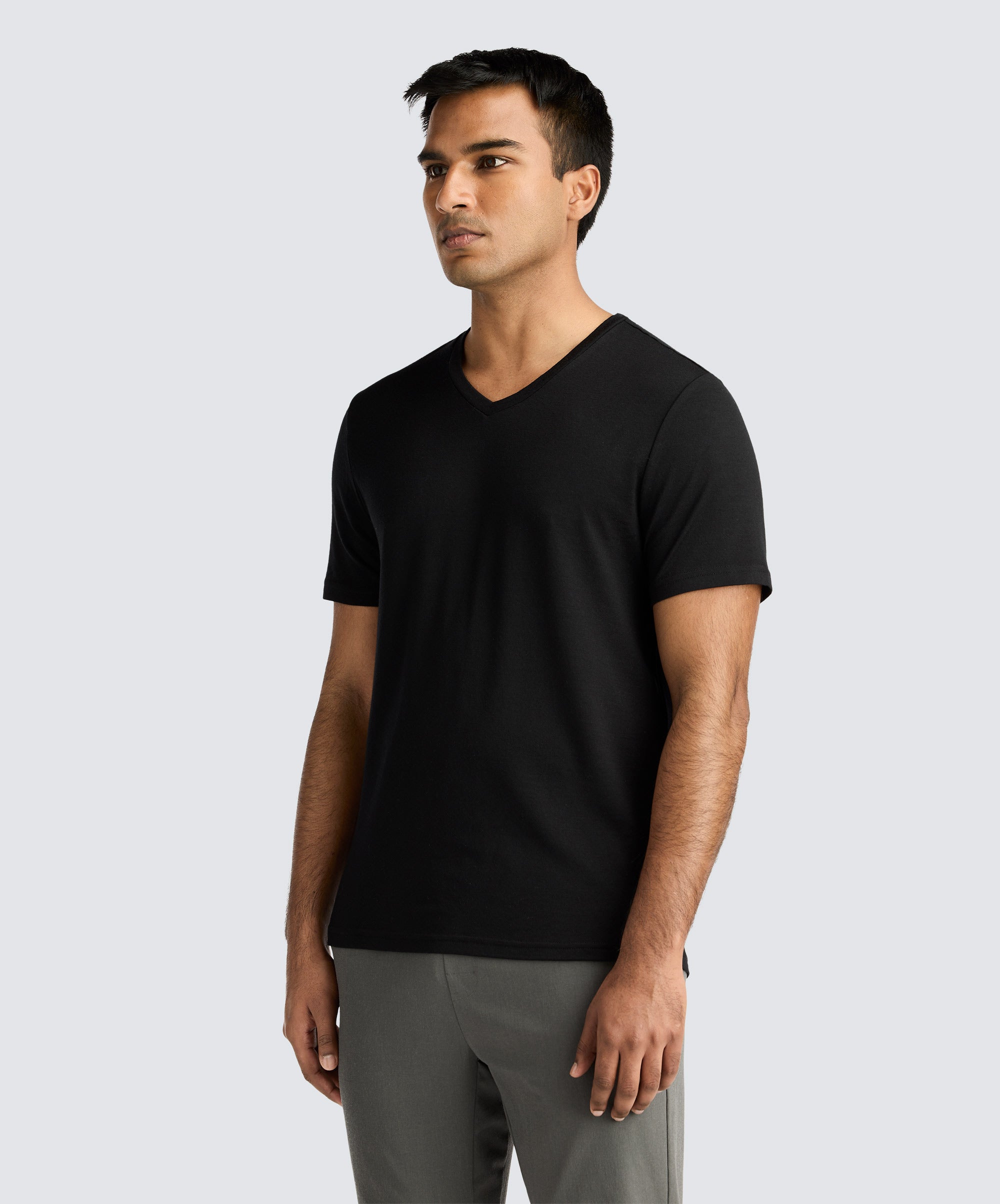 Men's Merino V-Neck T-Shirt Unbound Merino