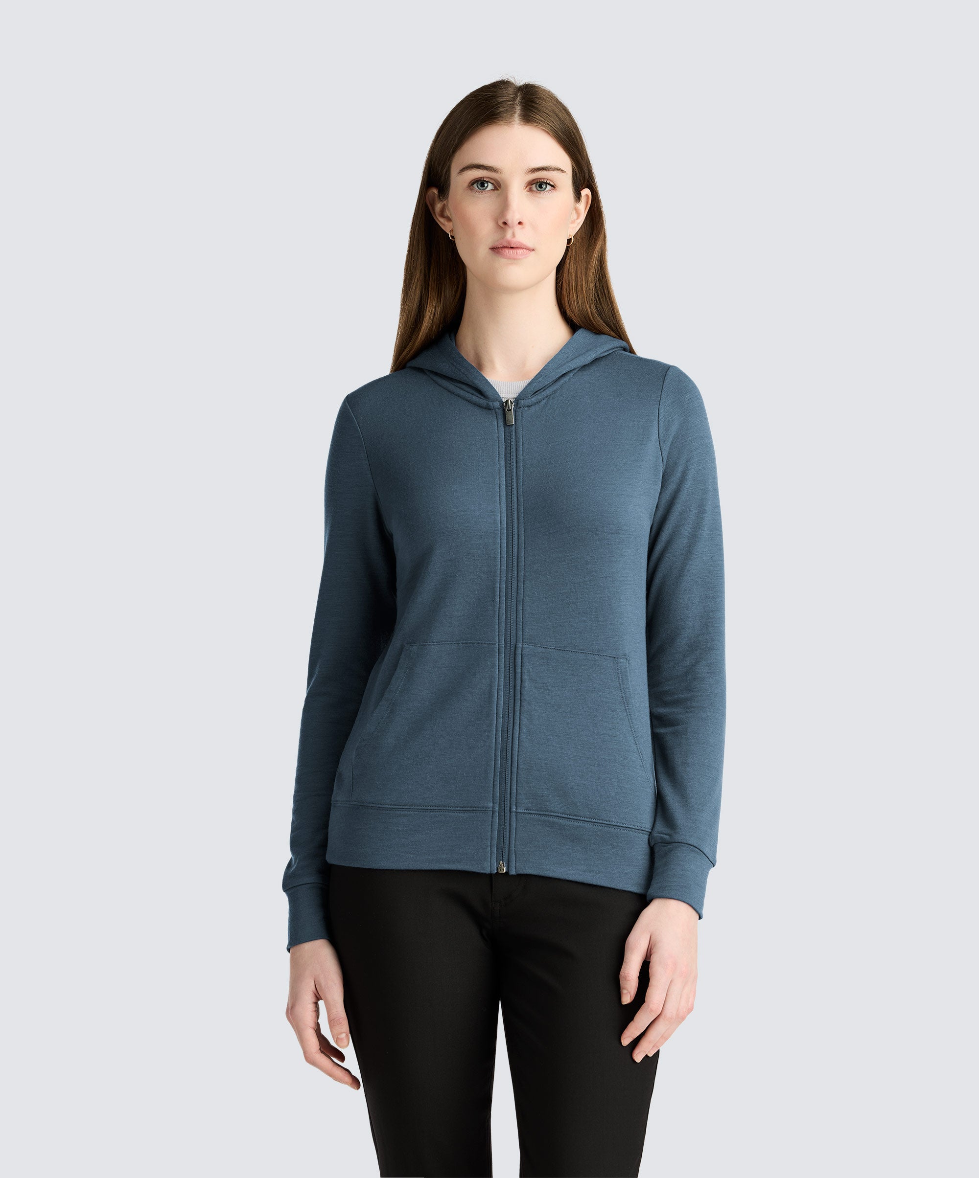 Unbound Merino Men's Compact Travel Hoodie Size Large In Charcoal - MSRP $178 Unbound Merino Men's Compact Travel Hoodie Size Large In Charcoal - MSRP $178