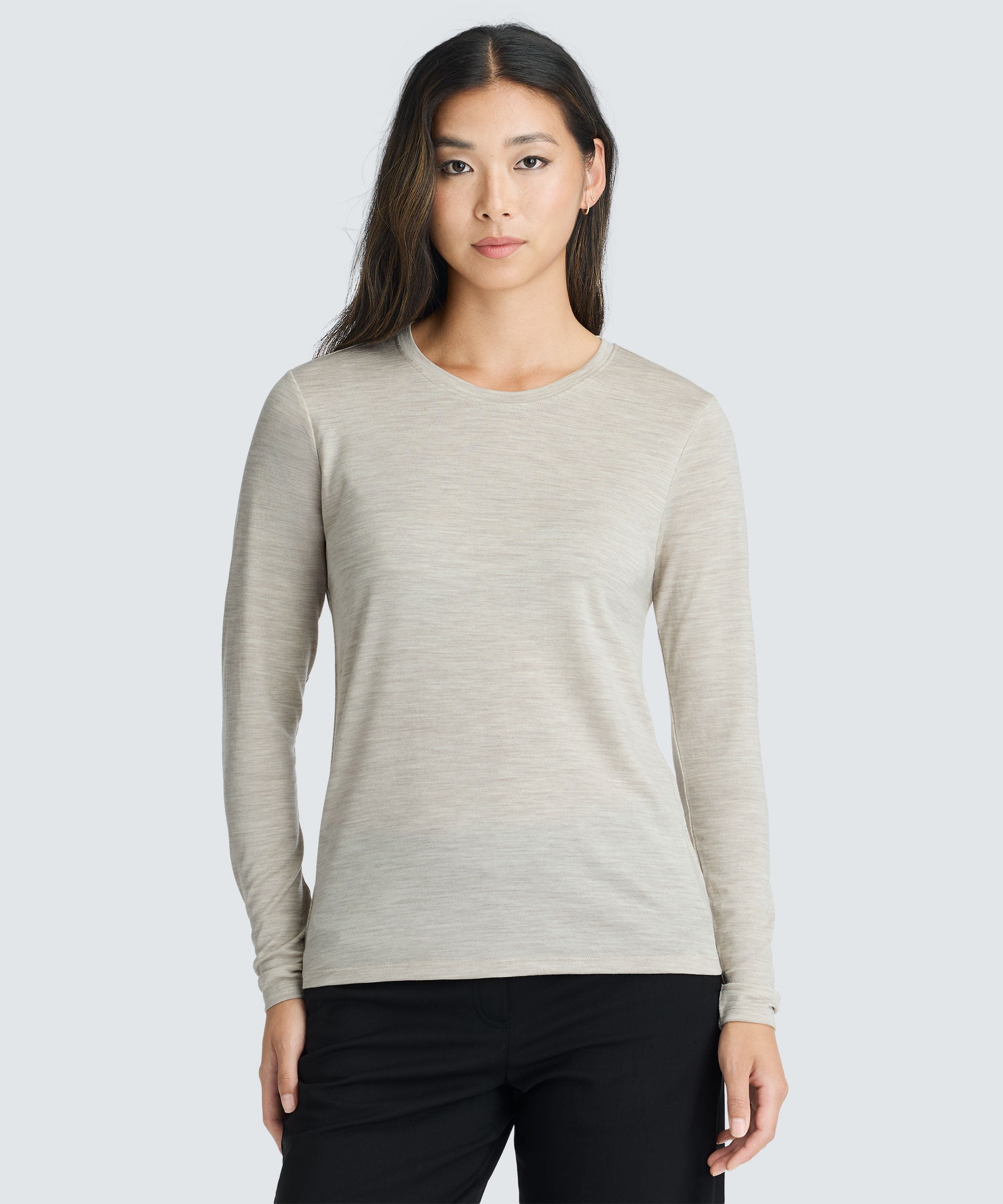 Women's Long Sleeve Merino Crew | Unbound Merino