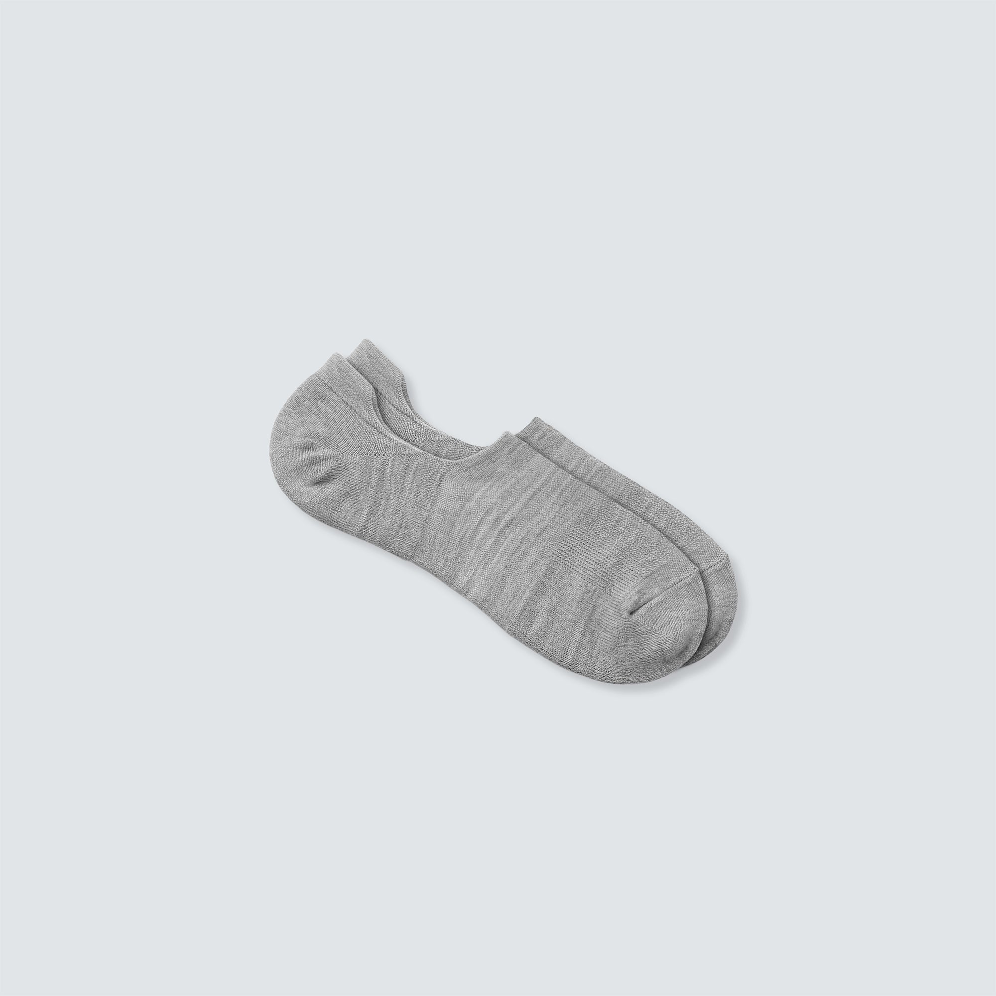 Men's Merino No-Show Socks | Grey