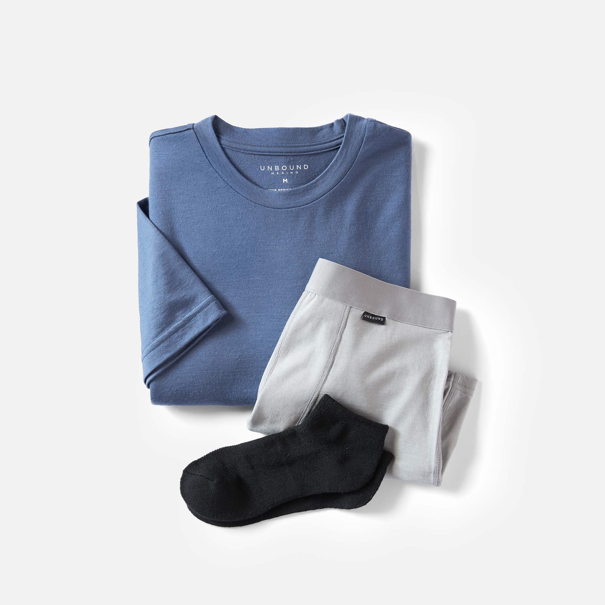 Merino Wool Bundle  Merino Wool Shirt, Socks & Underwear – Unbound Merino