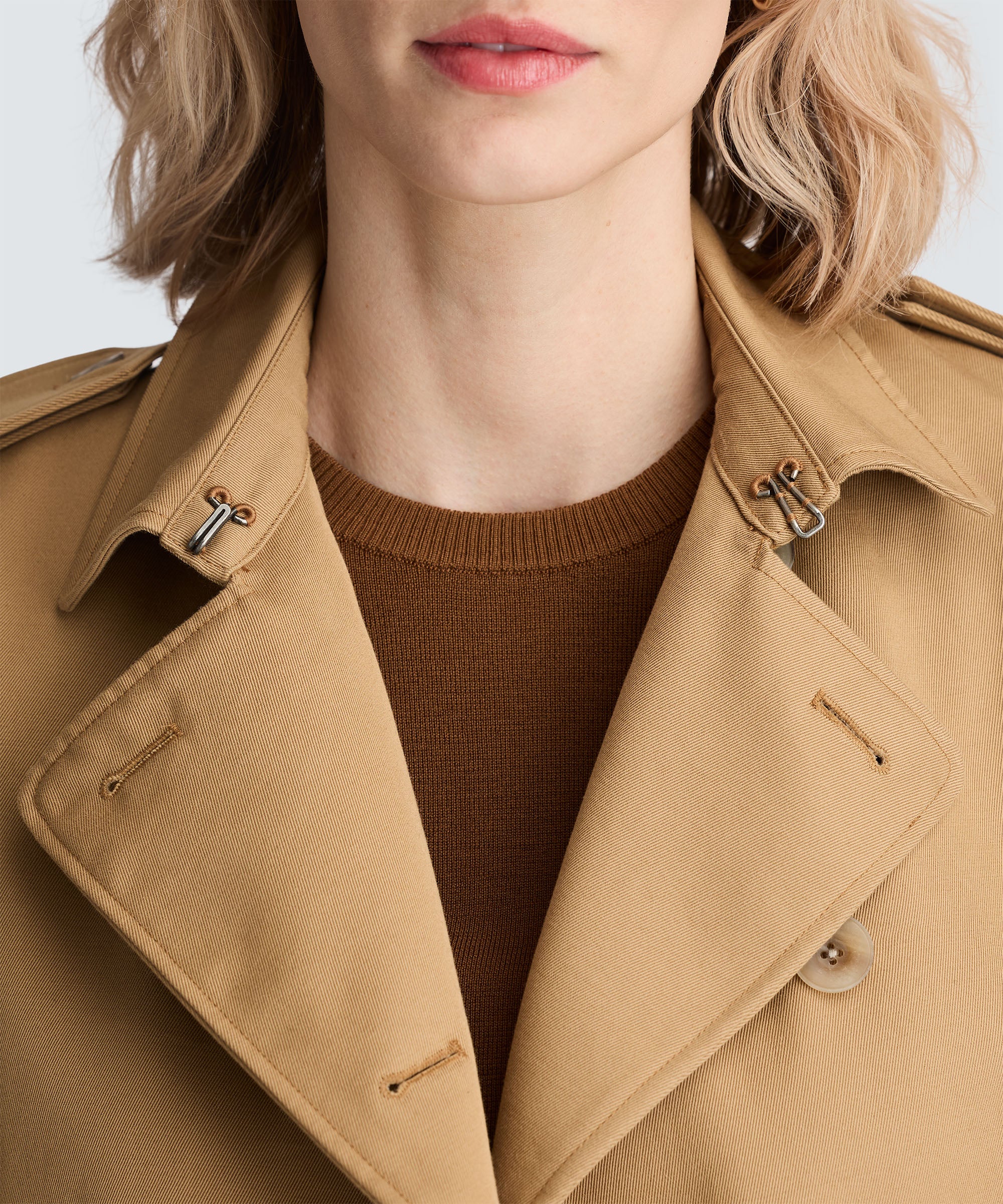 Women's Merino Short Trench Coat | Unbound Merino