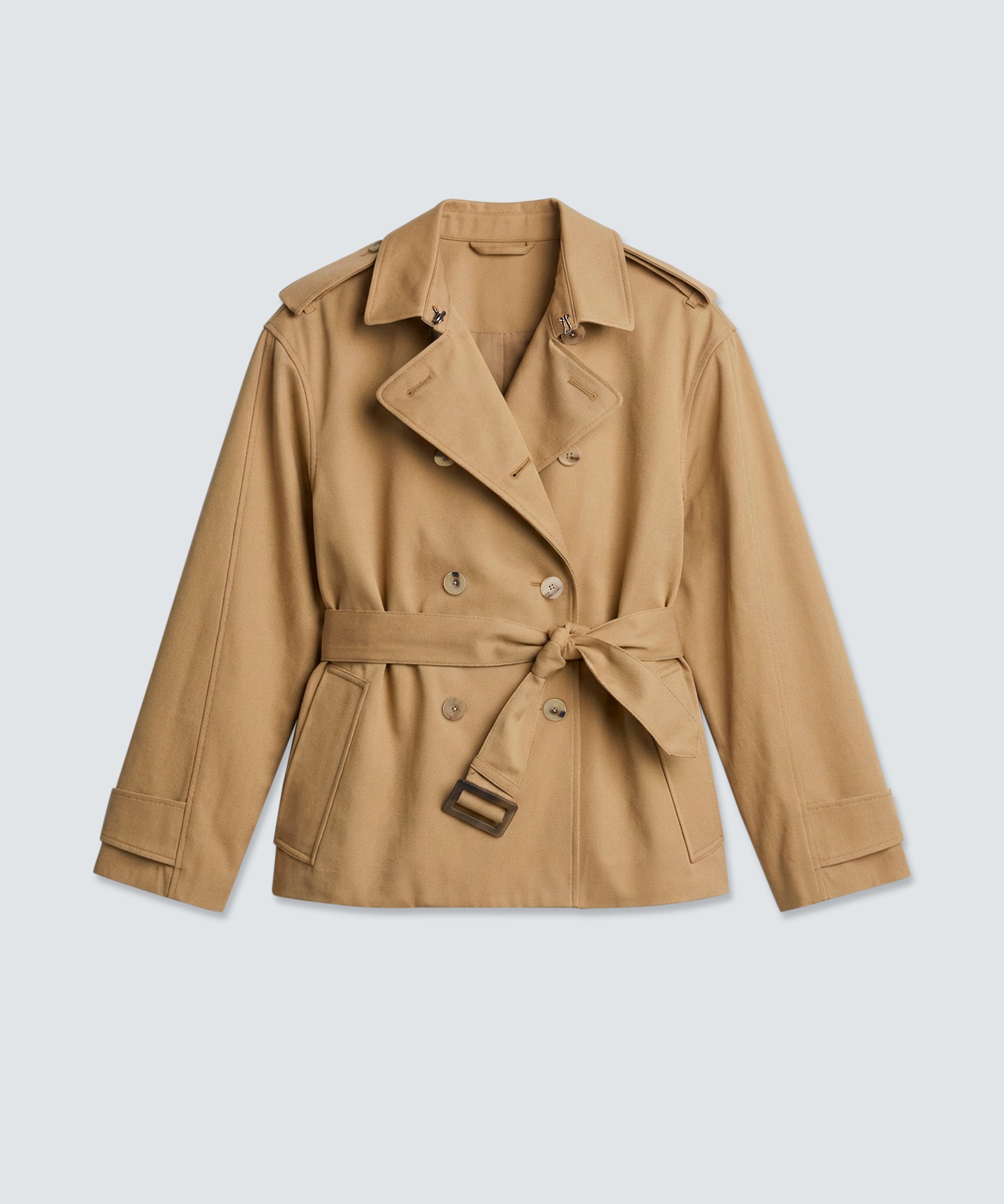 Women's Merino Short Trench Coat | Unbound Merino