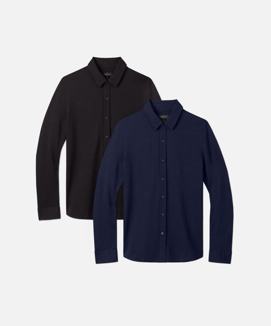 Men's 2 Pack // Merino Button-Up