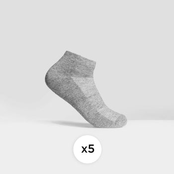 Men's All Season Ankle Socks | Black | Unbound Merino