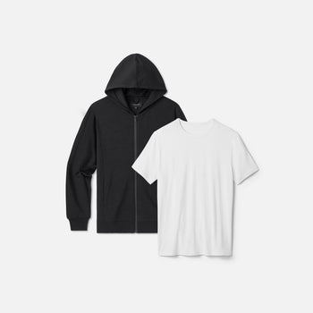 Men's Hoodie + T-Shirt Bundle