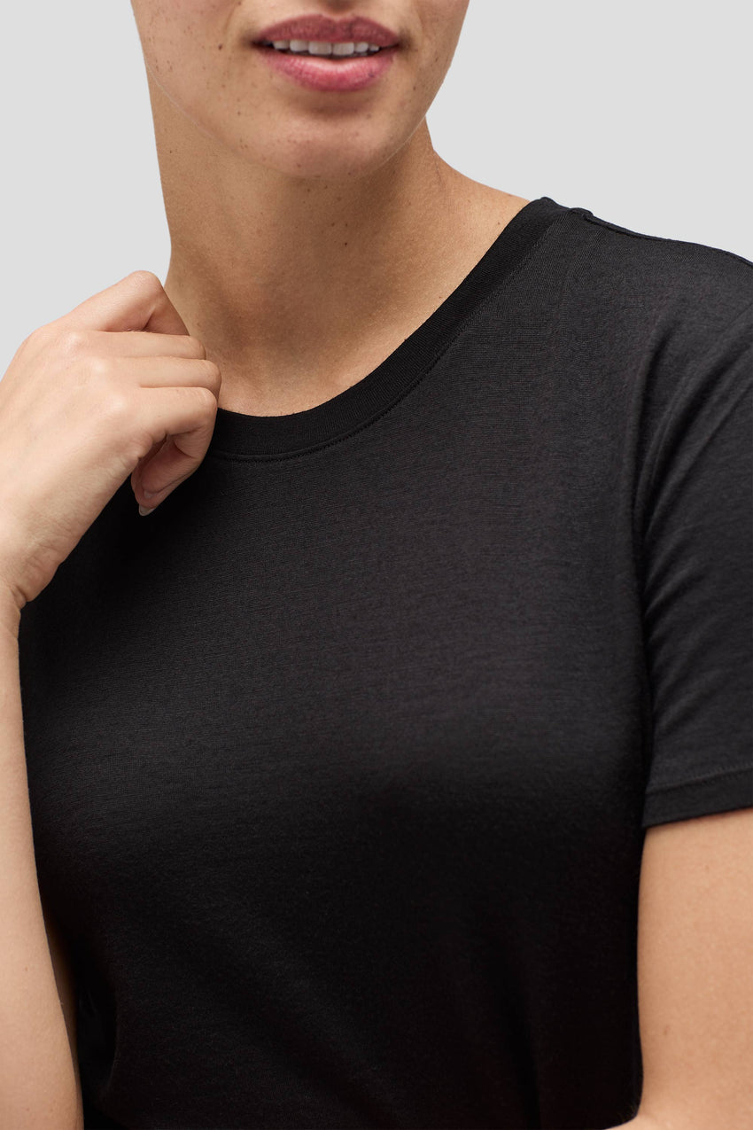 Blank Shirts for Heat Transfer Long Sweatshirt Shirts Blouse Sleeve Tops  Casual Women's Black T Shirt Medium