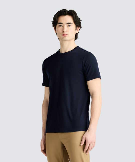 Men's Merino Crew Neck T-Shirt