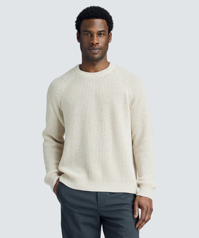 Men's Merino Fisherman Sweater