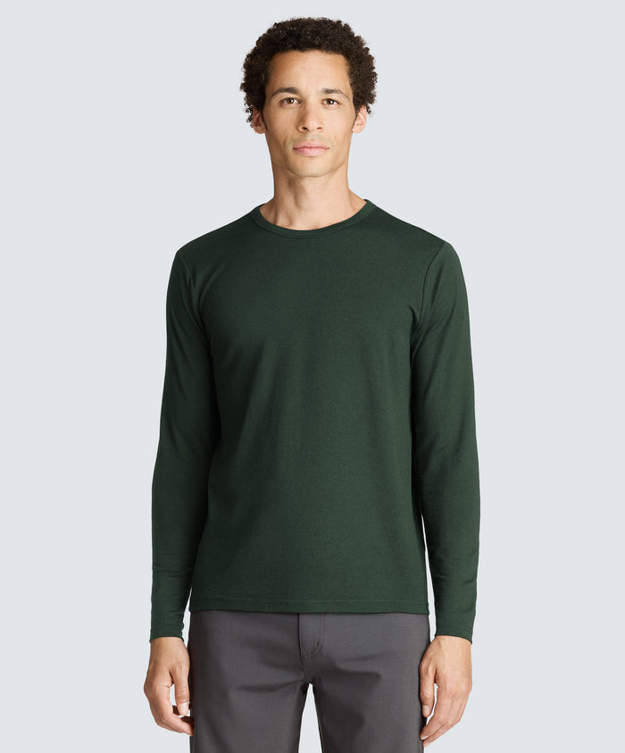 Men's Long Sleeve Merino Crew