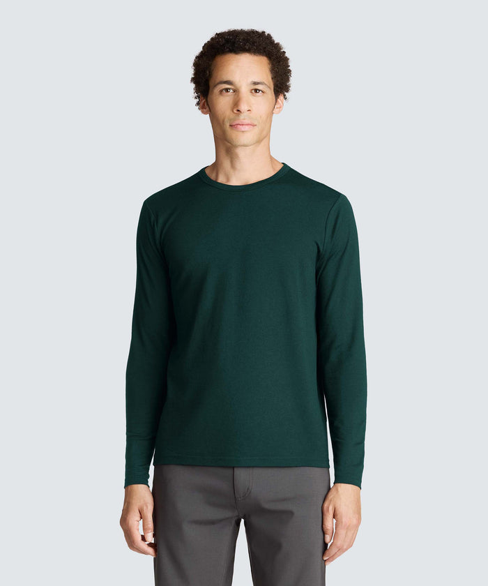 Men's Long Sleeve Merino Crew