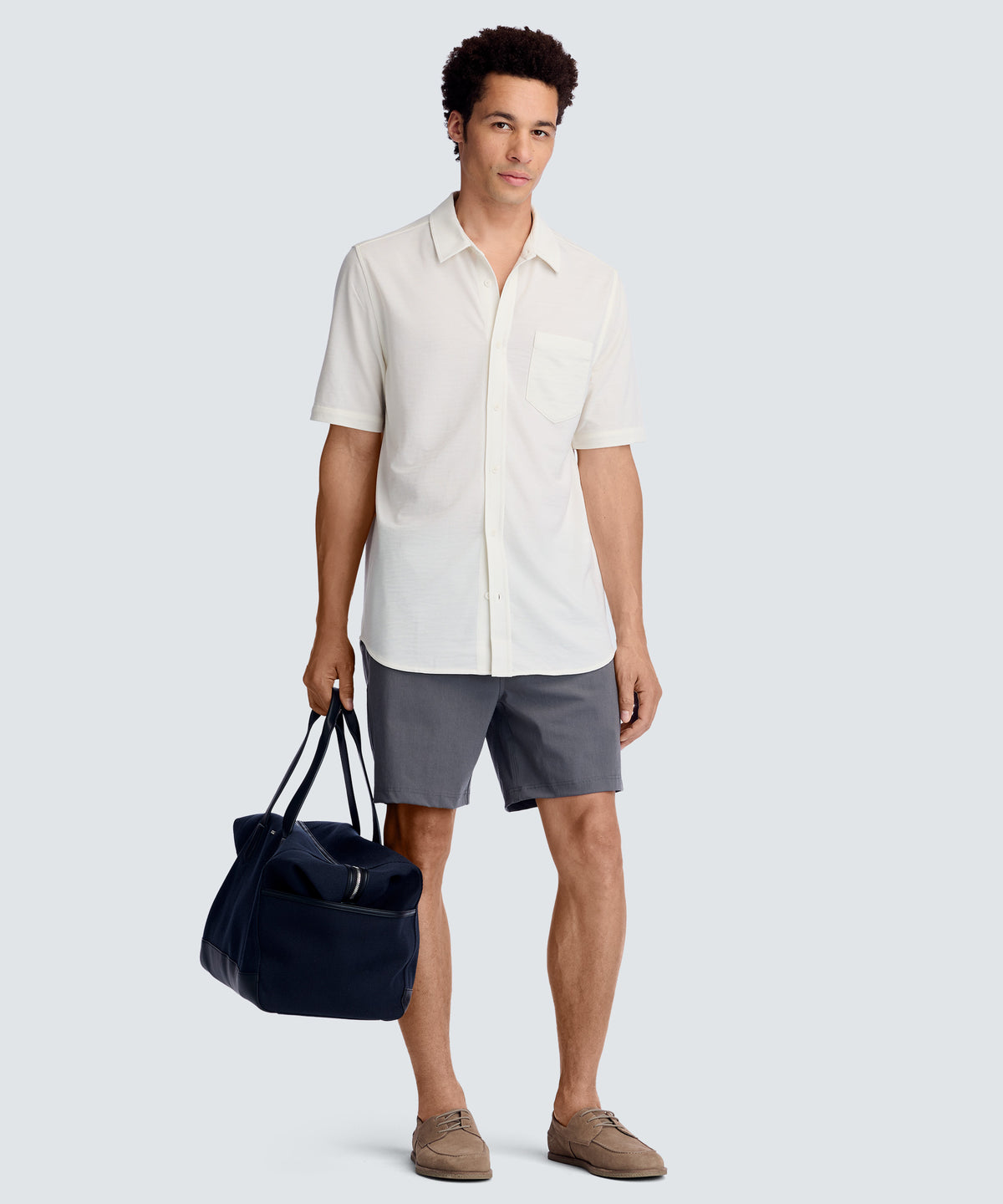 Same travel-ready performance. A more effortless silhouette.