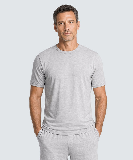 Men's Ultrafine Sleep T-Shirt + Shorts Bundle