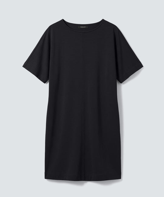 Women's Merino Boatneck T-Shirt Dress