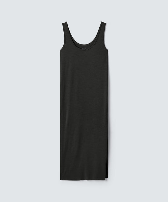 black travel dress midi Midi Travel Dress Gondwana & Divine Clothing Co