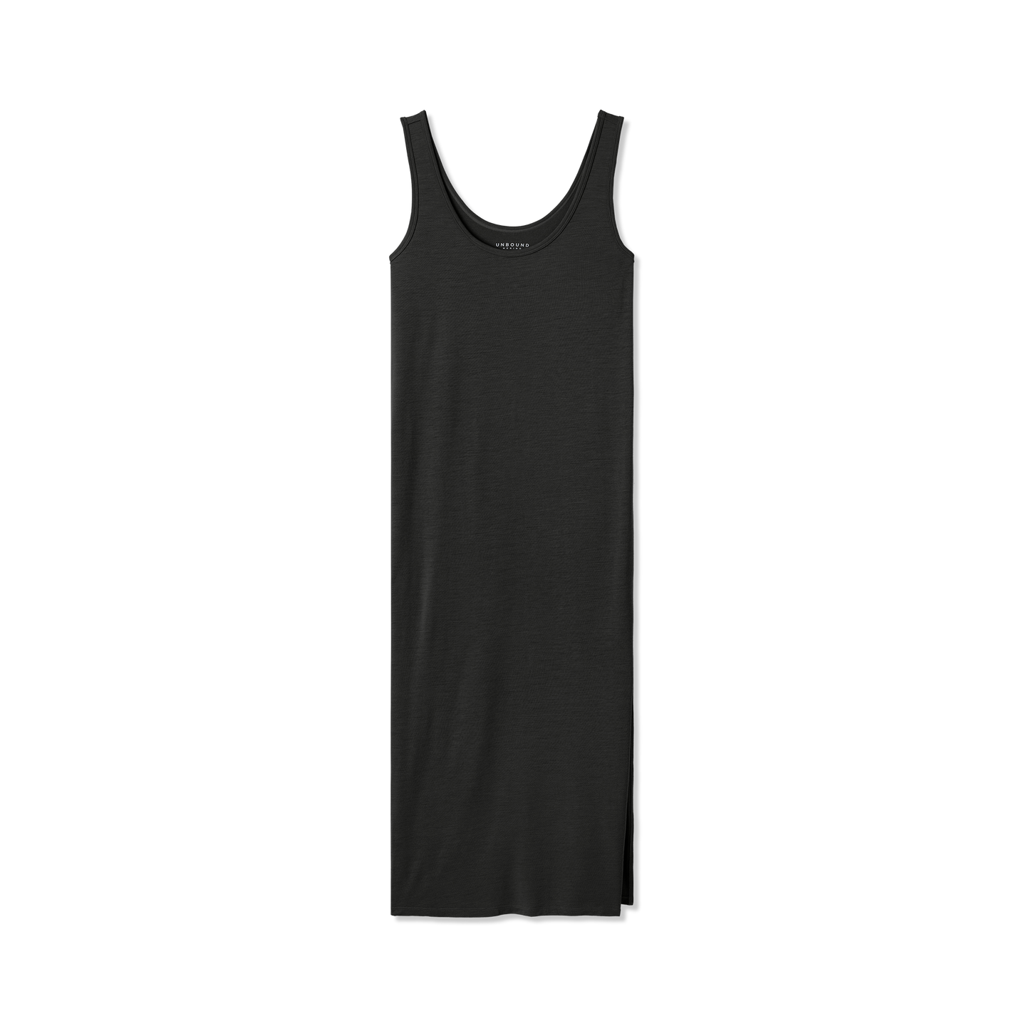 black knit travel dress VOYAGE knitted dress, black