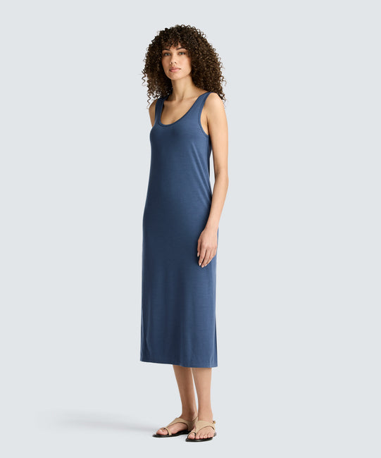 Women's Midi Merino Travel Dress | Unbound Merino Women's Midi Merino Travel Dress | Unbound Merino