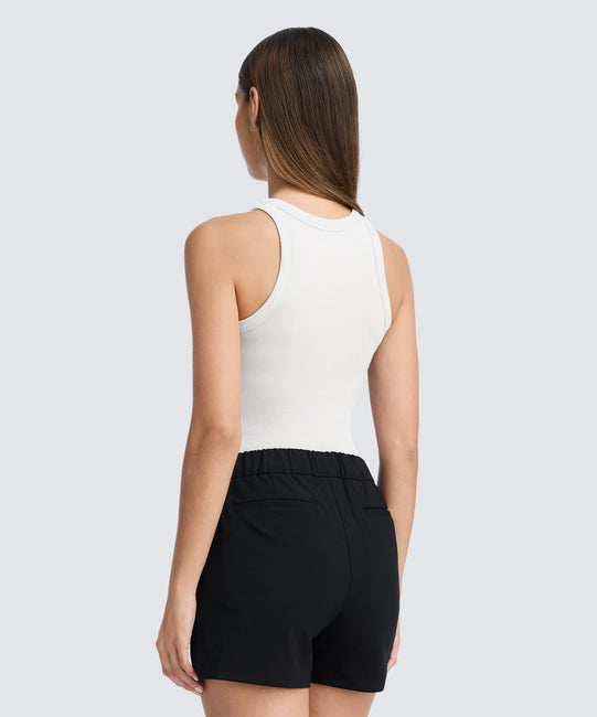 Women's Merino Ribbed Racer Tank