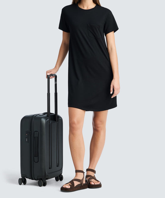 Women's Merino T-Shirt Dress | Unbound Merino Women's Merino T-Shirt Dress | Unbound Merino