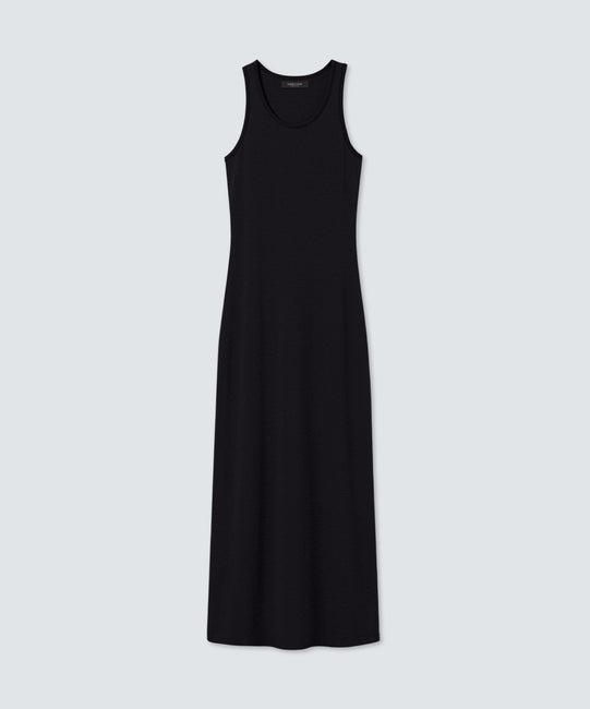 Women's Merino A-Line Tank Top Dress | Black | Size Large | Unbound Merino Women's Merino A-Line Tank Top Dress | Black | Size Large | Unbound Merino