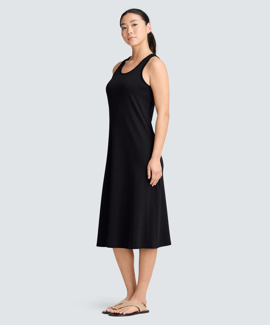 Women's Merino A-Line Tank Top Dress | Heather Earth | Size Large