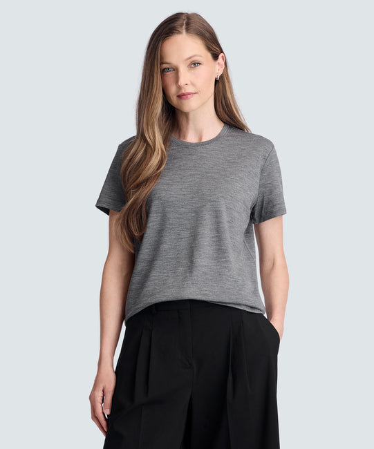 Women's Merino Crew Neck T-Shirt