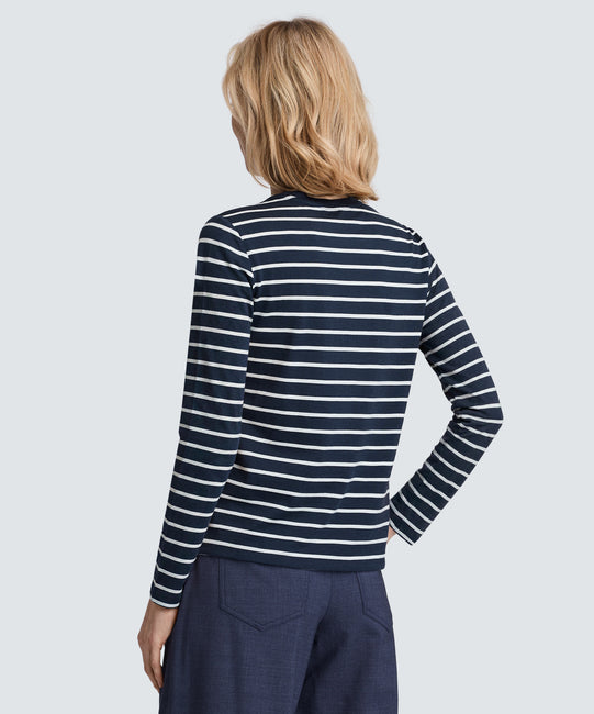 Navy Striped