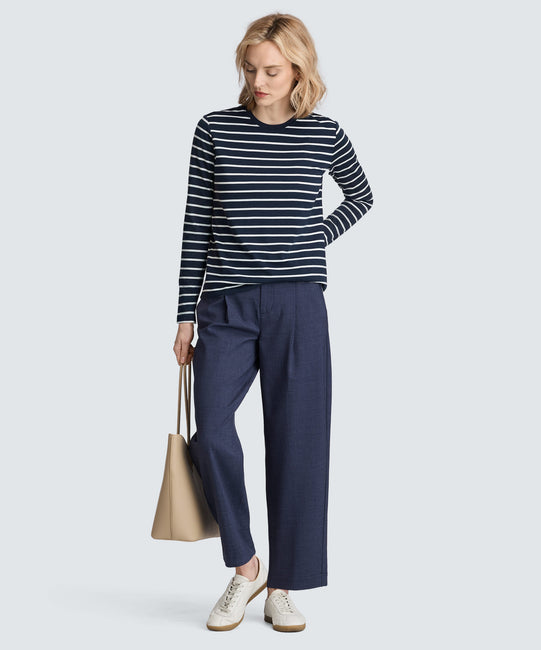 Navy Striped