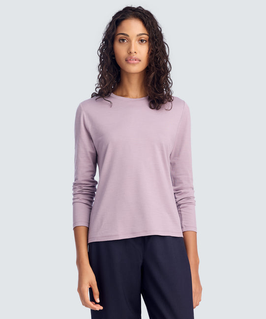 Women's Long Sleeve Merino Crew