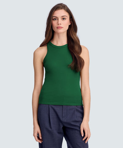 Women's Merino Rib Racer Tank