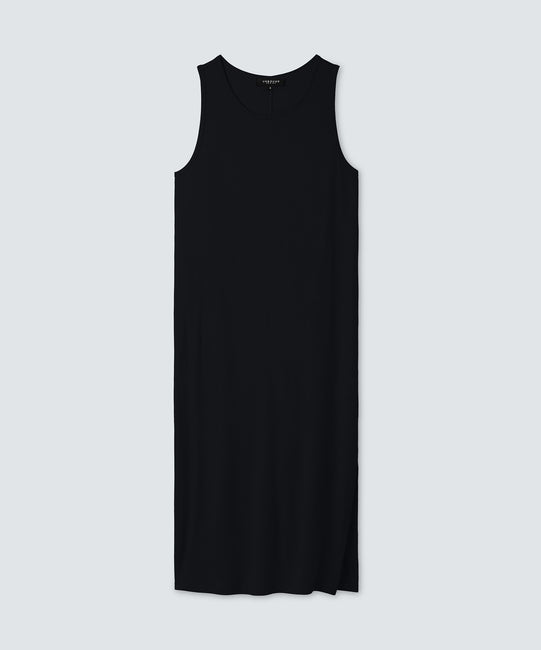 black knit travel dress Black Travel Knit Short Everything Dress