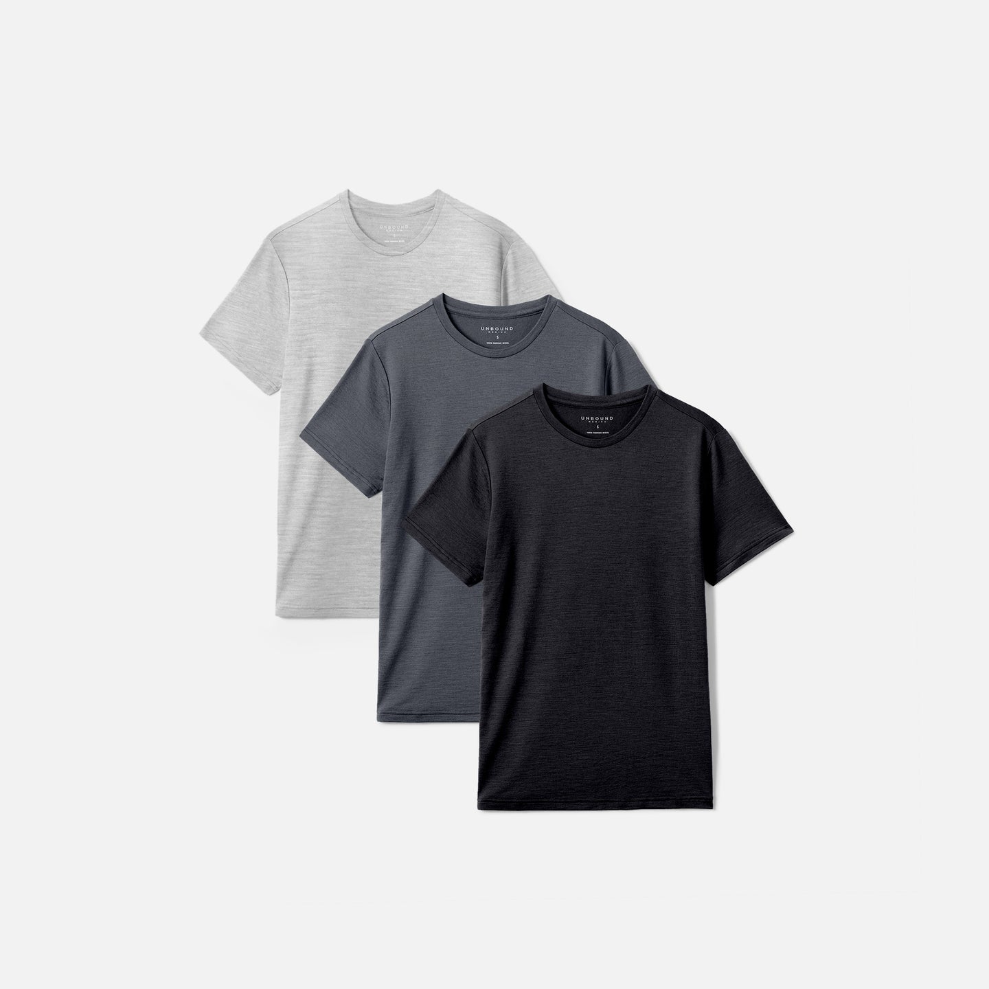 3 Pack Merino Wool T-Shirts For Men | Unbound Merino