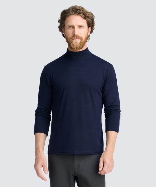 Men's Long Sleeve Merino Hi-Neck | Unbound Merino