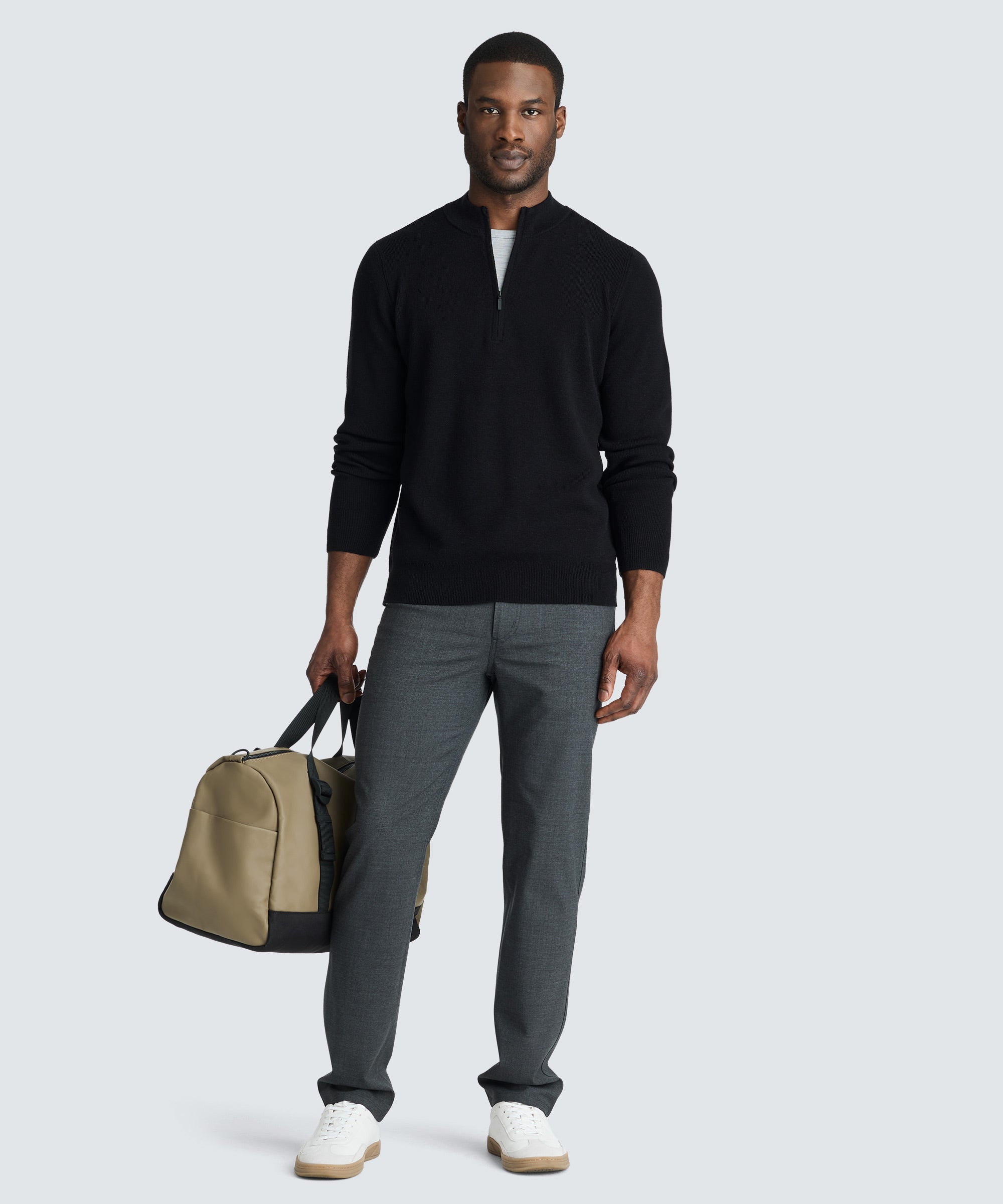 Men's Merino Knit Quarter Zip | Unbound Merino