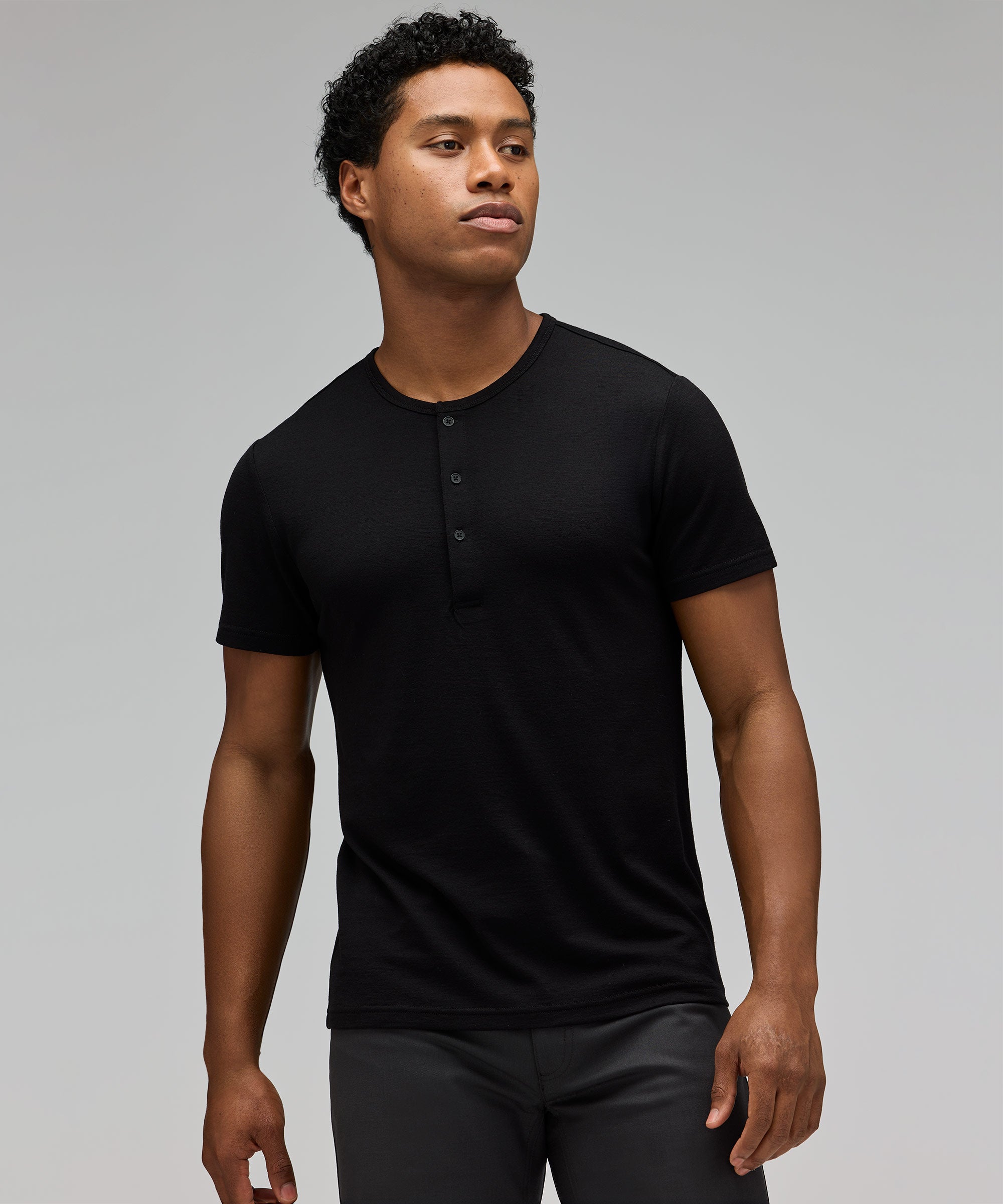 Men's Merino Short Sleeve Henley | Unbound Merino