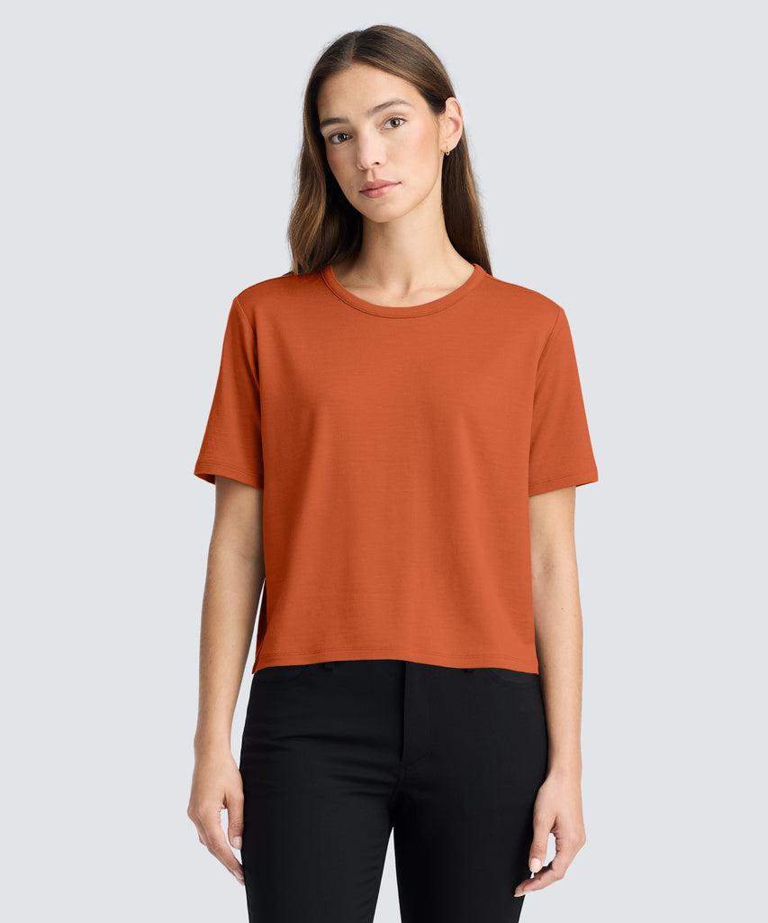 Women's Merino Boxy Tee
