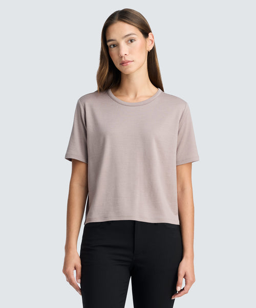 Women's Merino Boxy Tee | Unbound Merino
