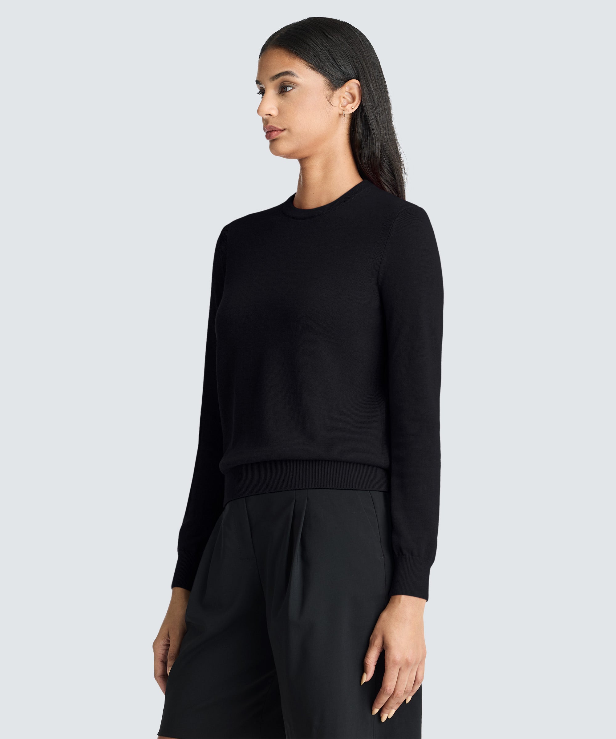 Women's Merino Crew Sweater | Unbound Merino