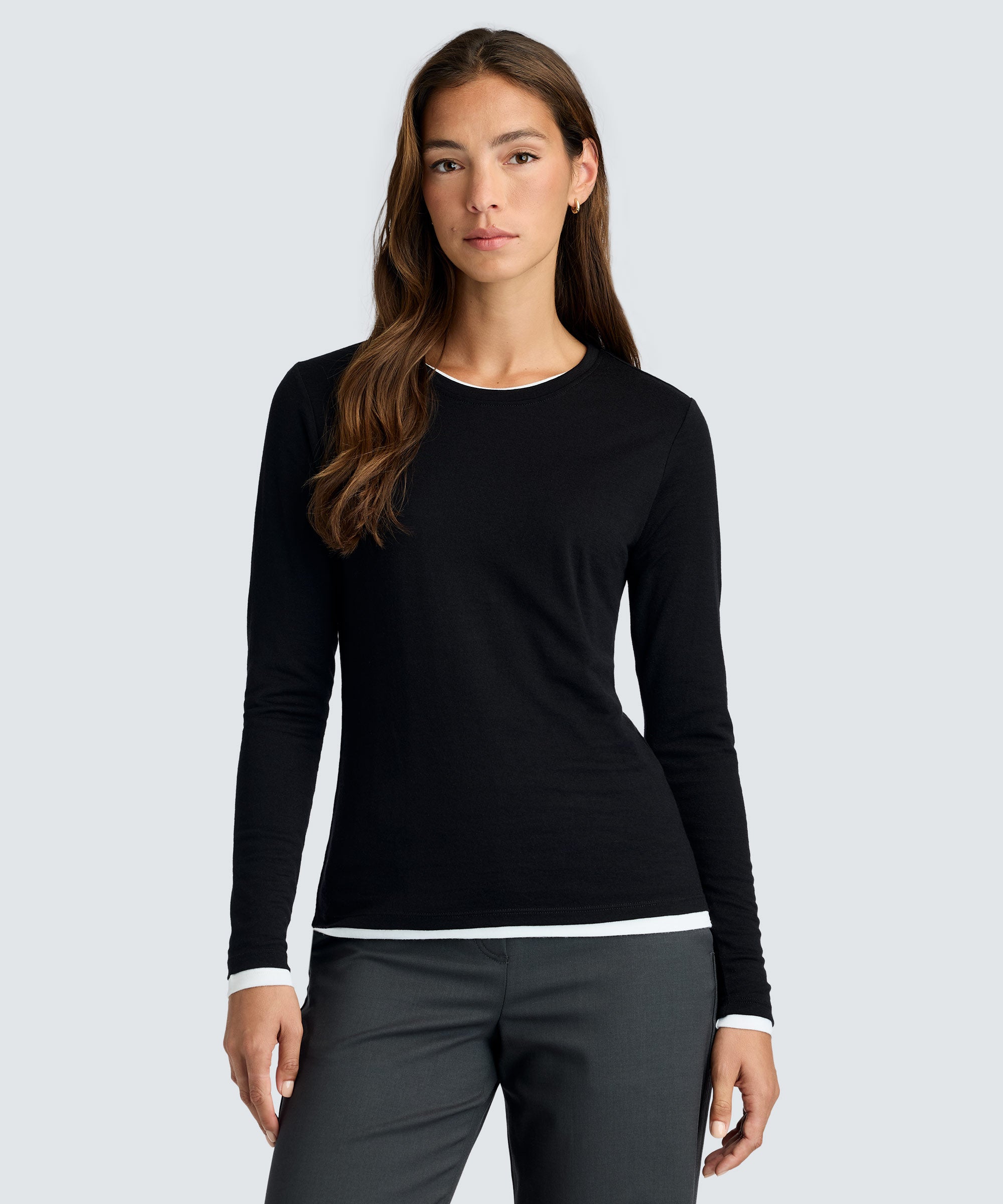 Women's Long Sleeve Merino Crew