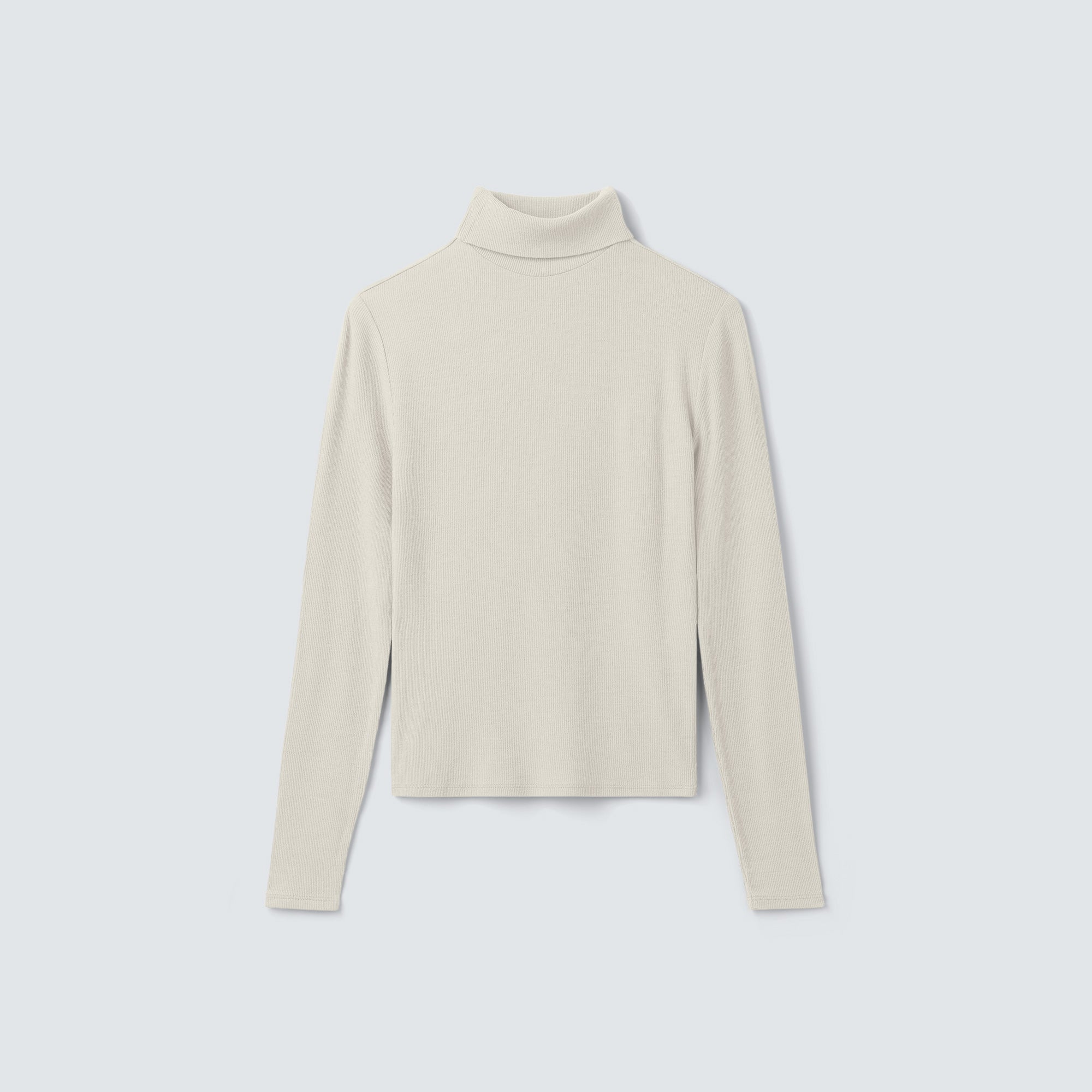 Women's Rib Turtle Neck Long Sleeve | Unbound Merino