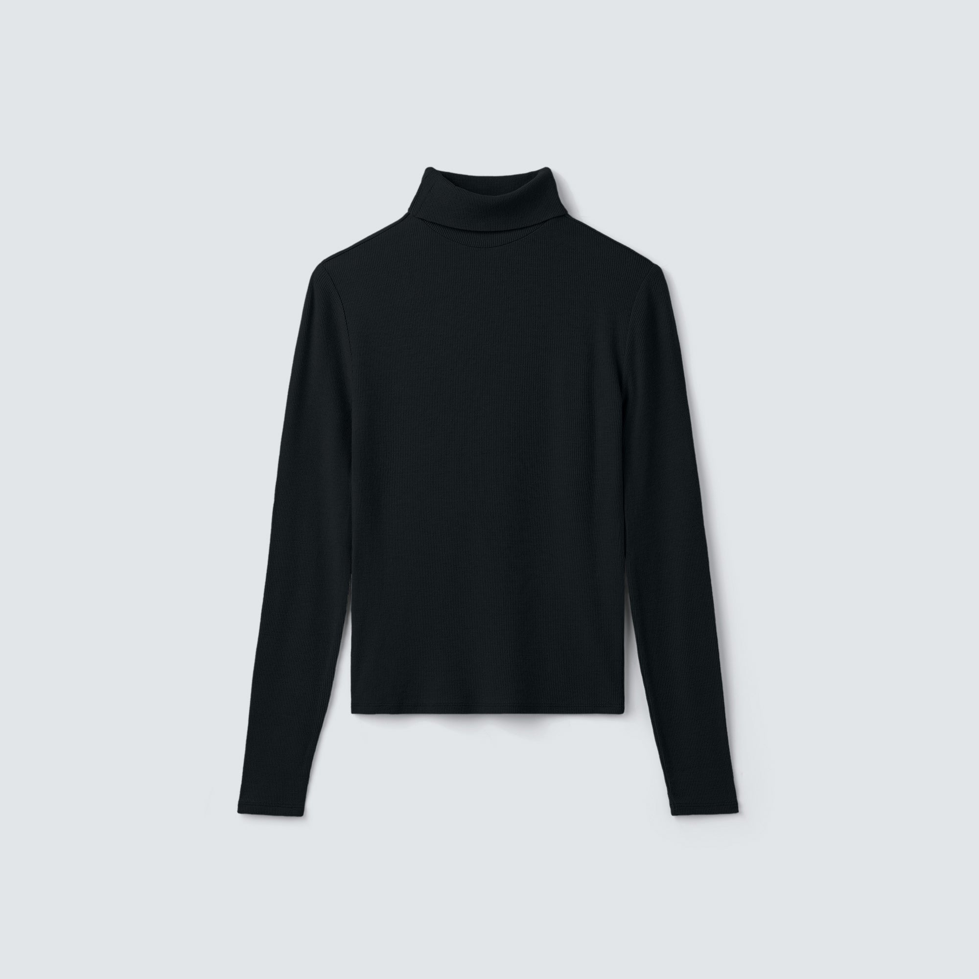 Women's Rib Turtle Neck Long Sleeve | Unbound Merino
