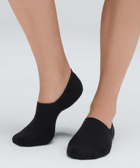 Women's Merino NoShow Socks | Black | Unbound Merino Women's Merino NoShow Socks | Black | Unbound Merino