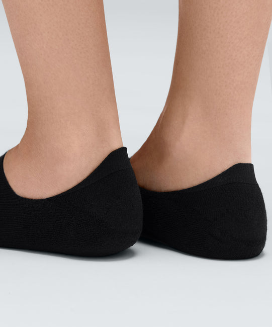 Women's Merino No‐Show Socks | Black Women's Merino No‐Show Socks | Black