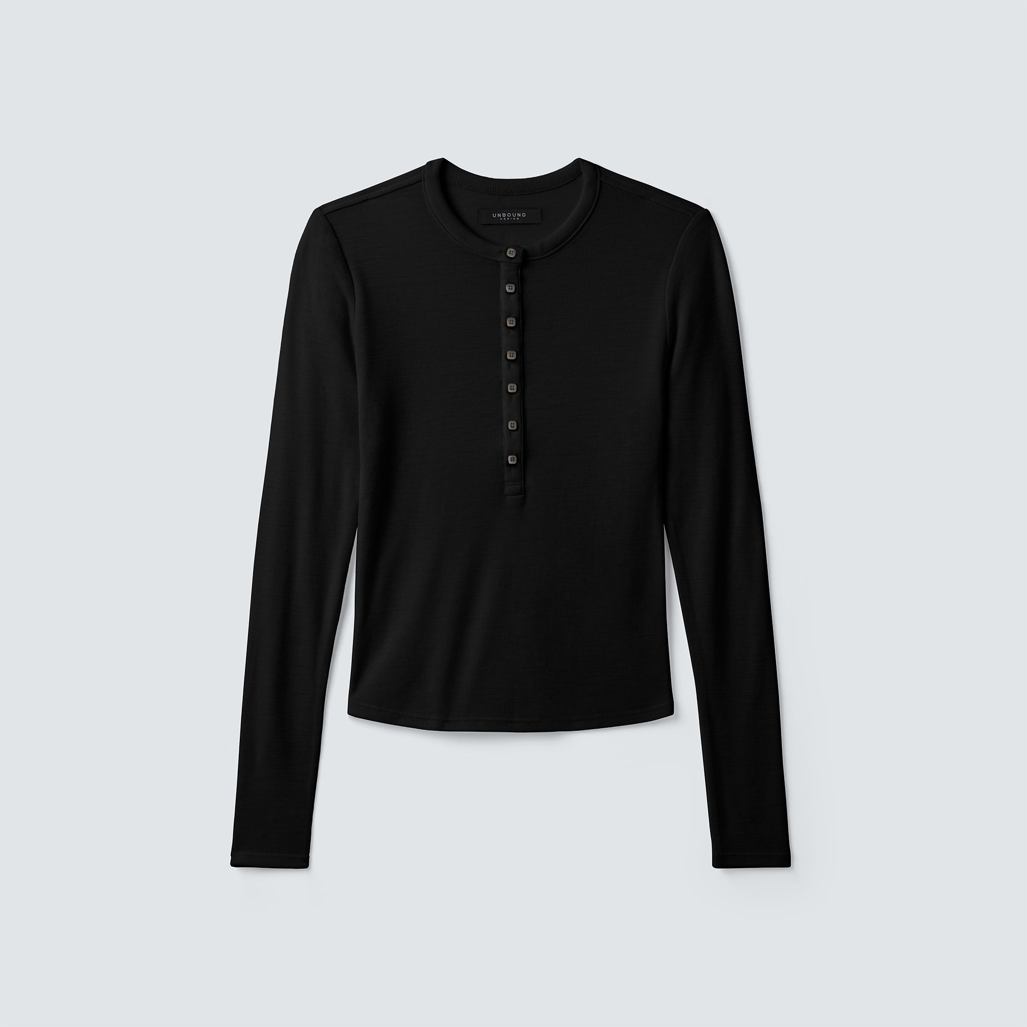 Women's Merino Rib Henley | Unbound Merino