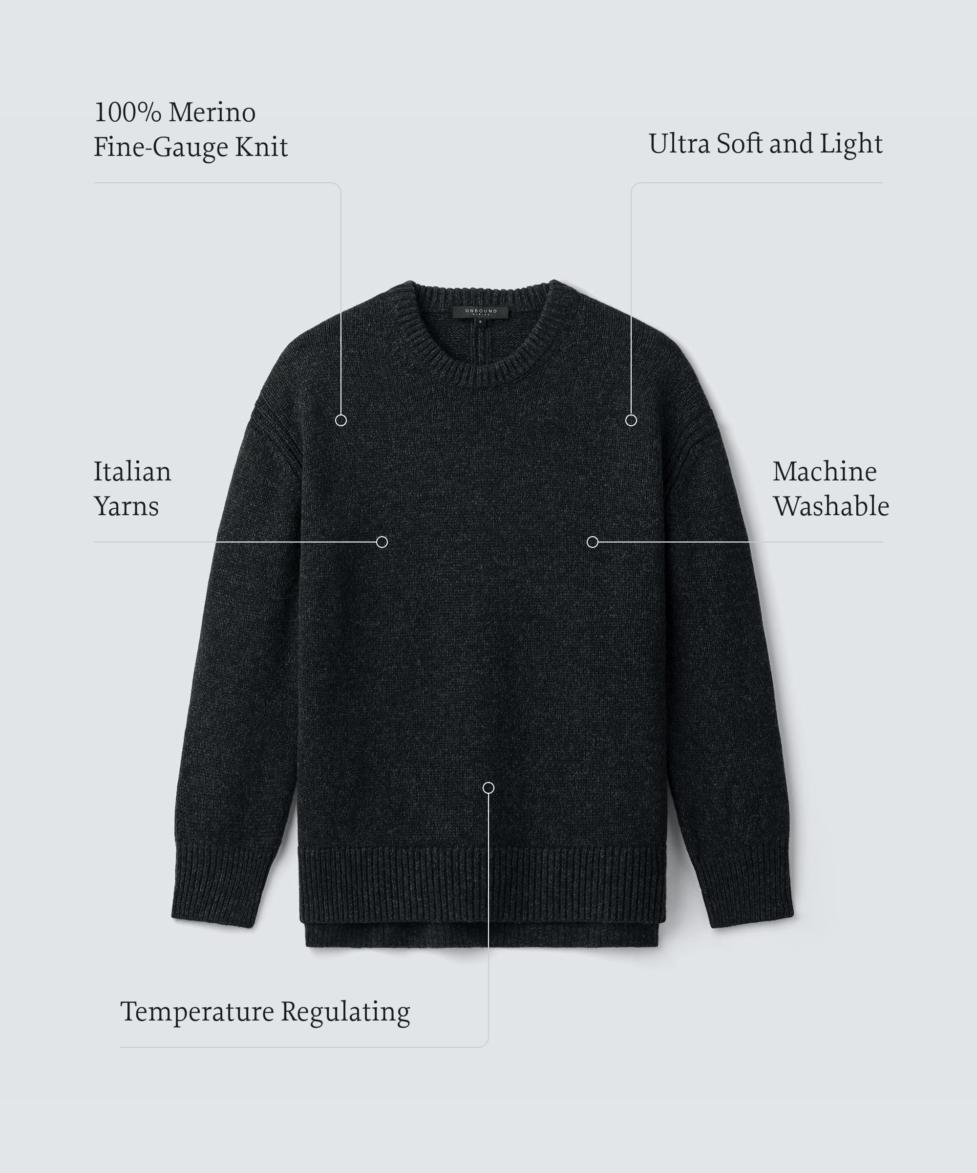 Women's Merino Lofty Knit Sweater | Unbound Merino