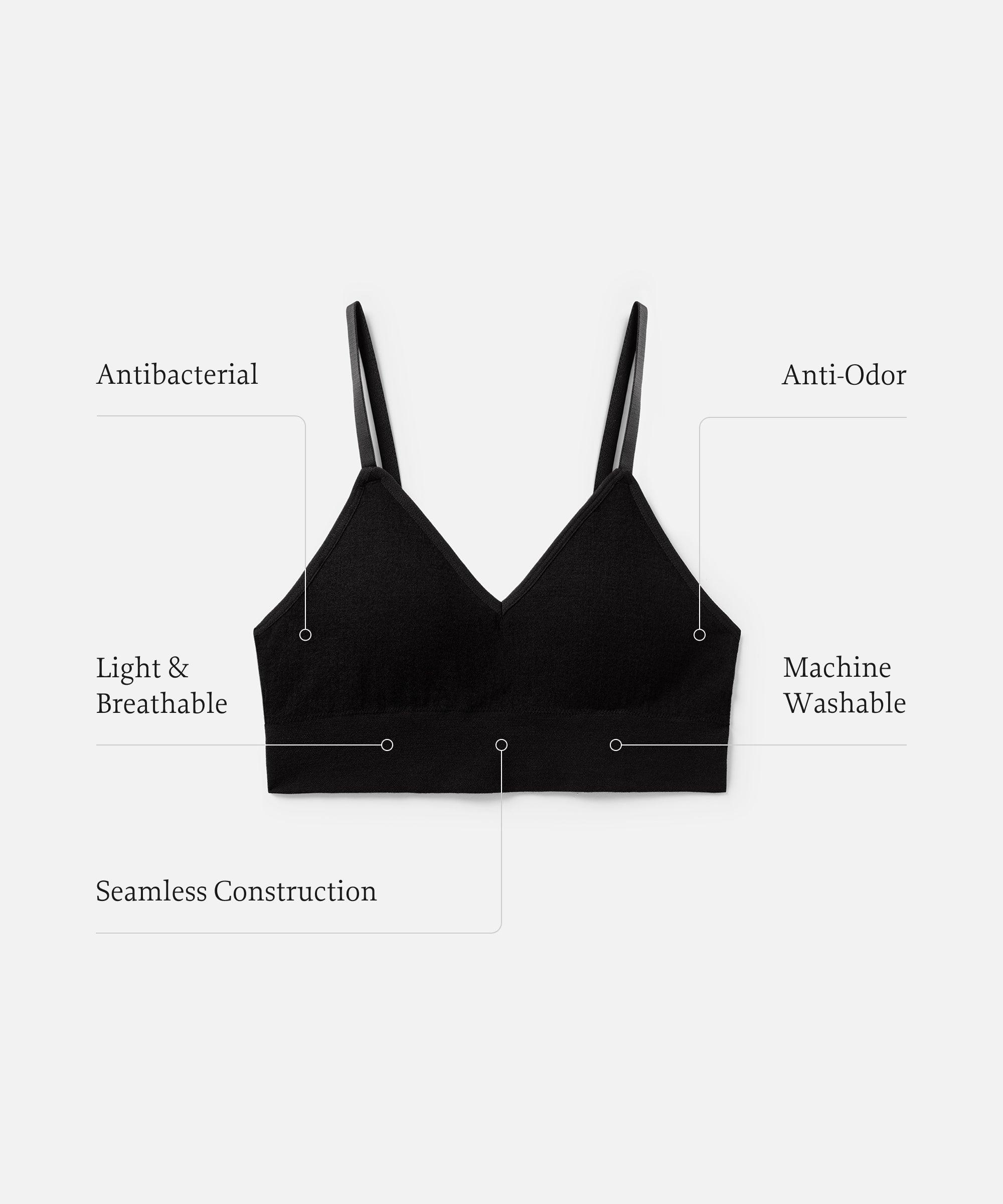 Women's Merino Bra | Unbound Merino