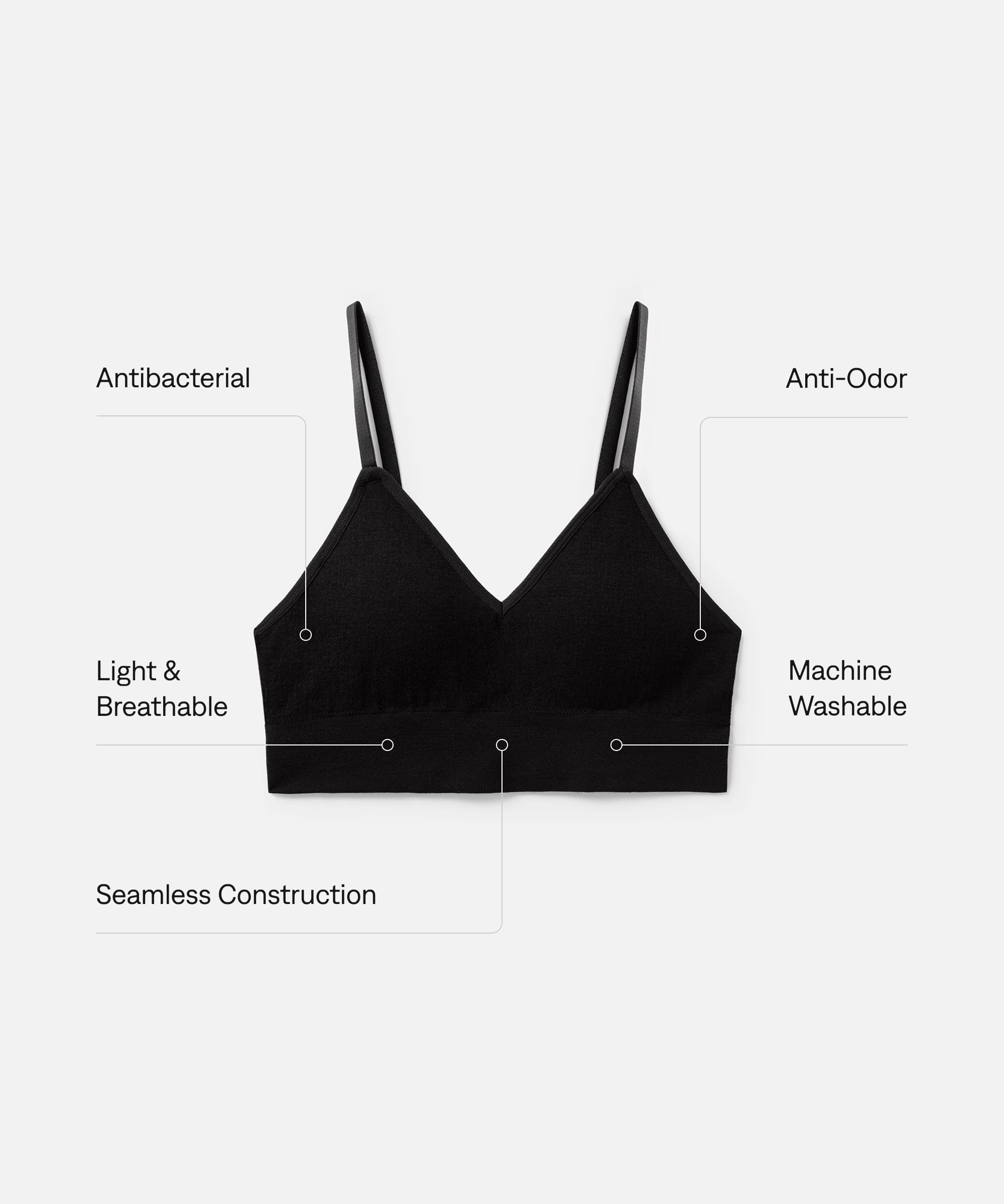 Women's Merino Bra | Unbound Merino