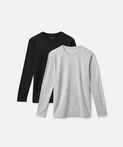 Merino Wool Long Sleeve Shirts For Men