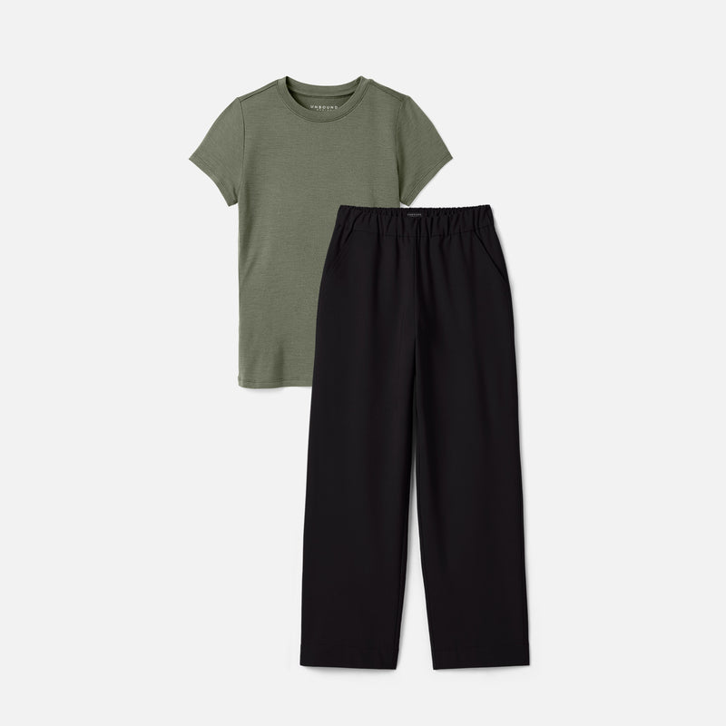 Women's Travel Pants + T-Shirt Bundle