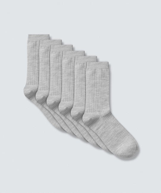 Men's Rib Socks // 3 Pack